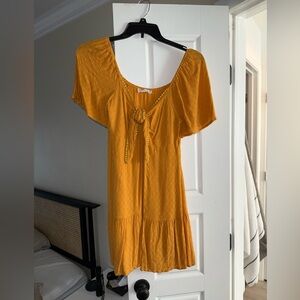 Yellow sun dress